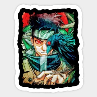 SHISUI UCHIHA MERCH VTG Sticker